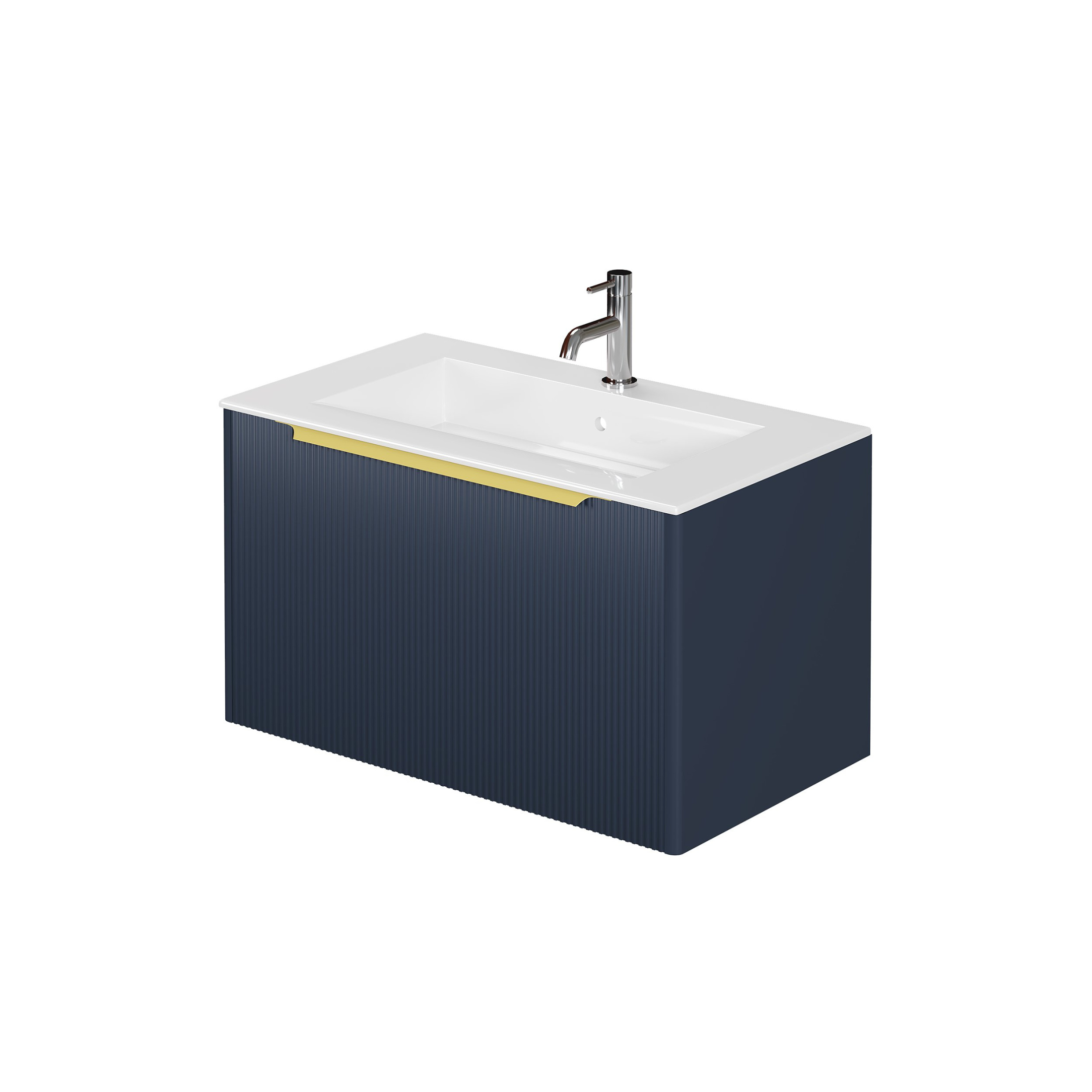 Luna Тумба под раковину(Bocchi Milano) Ivory 80, 17-IV80B