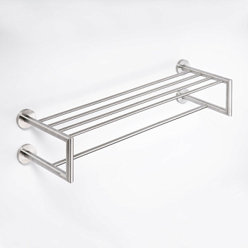 Полка для полотенец Bemeta Neo stainless 104205105 Хром Полка для полотенец Bemeta Neo stainless 104205105 Хром