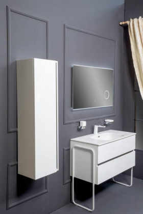 Тумба без раковины Vallessi 80*46cm WHITE 2 полки, 837-080-W Boheme Тумба без раковины Vallessi 80*46cm WHITE 2 полки, 837-080-W Boheme