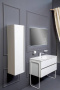 Тумба без раковины Vallessi 80*46cm WHITE 2 полки, 837-080-W Boheme Тумба без раковины Vallessi 80*46cm WHITE 2 полки, 837-080-W Boheme