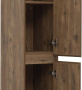 Шкаф-пенал для ванной Aquanet Nova Lite 35 дуб рустикальный