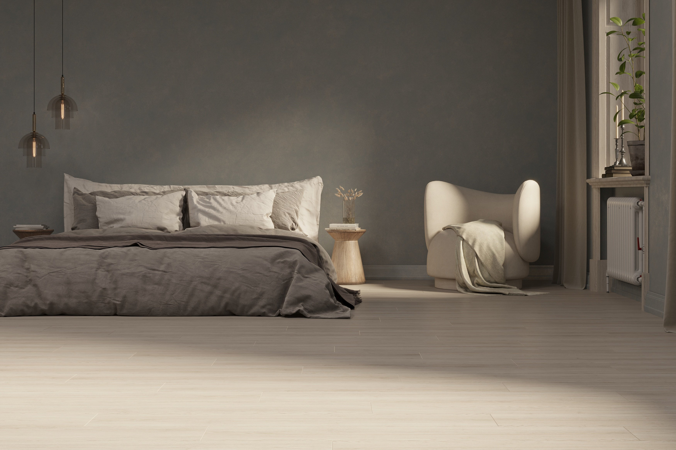 Напольное покрытие SPC ElegantWood Дуб натуральный Европейский 1220х183х5мм