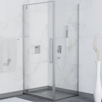 Душевой уголок RGW Stilvoll SV-35 100х100 06323500-011 профиль Хром стекло прозрачное