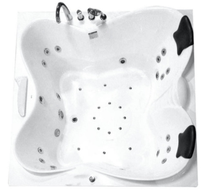 Акриловая ванна Gemy 187х187 G9089 O R