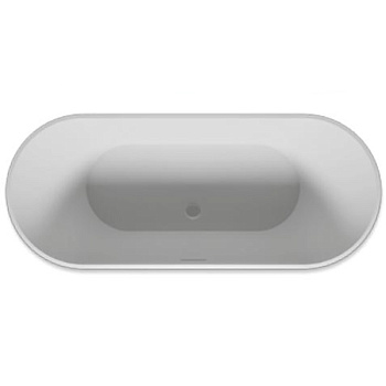 Овальная ванна из искусственного камня Riho Barcelona 170х70 белая BS0500500000000