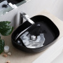 Раковина керамическая накладная черная BB1435-NERO, 550x400x140 Раковина керамическая накладная черная BB1435-NERO, 550x400x140
