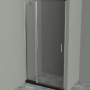 Душевая дверь BelBagno UNO-B-12-30+60-C-Cr Душевая дверь BelBagno UNO-B-12-30+60-C-Cr