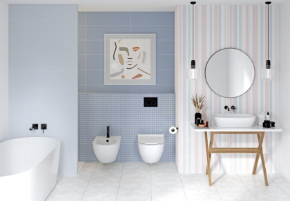 Вставка A-TY2O041/D Trendy мозаика голубой 30х30 (1уп/10шт), шт Вставка A-TY2O041/D Trendy мозаика голубой 30х30 (1уп/10шт), шт