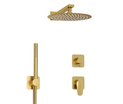 A3651.282.180.259.285.194.286  Встраиваемый комплект для душа с верхней душевой насадкой и лейкой