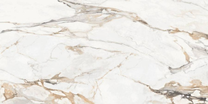Керамогранит K25_2 Statuario porshe (120смх60смх9мм) (2шт_1,44м2) Полир, м2