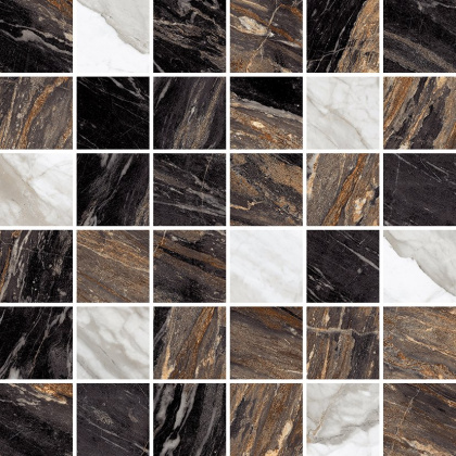 Disco Мозаика микс коричневый 29,7х29,7 Disco Мозаика микс коричневый 29,7х29,7