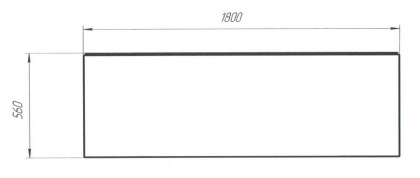 Акриловая ванна 1Marka Lil 140х90 L 01лил1490л