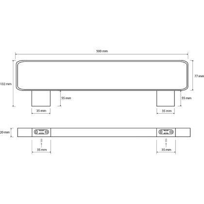 Полотенцедержатель двойной Полотенцедержатель двойной