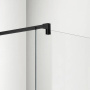 AQ WIW 08020BL Душевая перегородка Walk in с держателем 800x2000 профиль черный, стекло прозрачное AQ WIW 08020BL Душевая перегородка Walk in с держателем 800x2000 профиль черный, стекло прозрачное