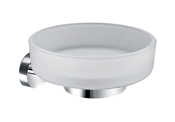 Мыльница в комплекте с креплением  Livorno хром 3014-0002, шт