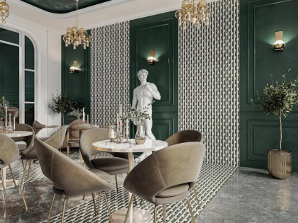 Керамический гранит SG649122R Риальто Нобиле серый темный лаппатированный (60см*60см*9мм) (5шт/1,8м2, м2