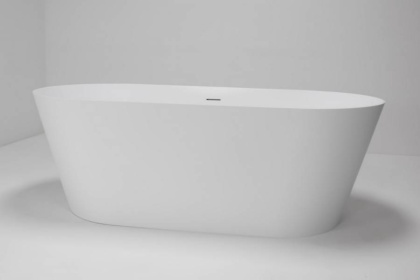 Ванна из искусственного камня ABBER Stein AS9605 белая матовая