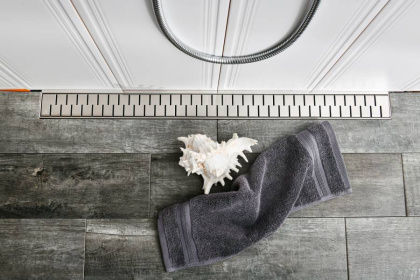 Душевой лоток 35 см Creto Snake CRE-350 SH-P с решеткой, хром Душевой лоток 35 см Creto Snake CRE-350 SH-P с решеткой, хром