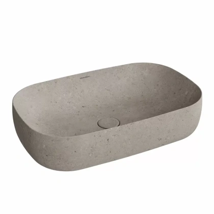 Раковина MAGICA накладная 65, серый камень