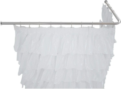 Карниз для ванны Aquanet угловой Г-образный 180х85