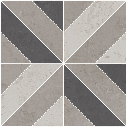 Декор ID124 Про лаймстоун серый 60см*60см*11мм (1уп/2шт/0,72м2) камень, шт