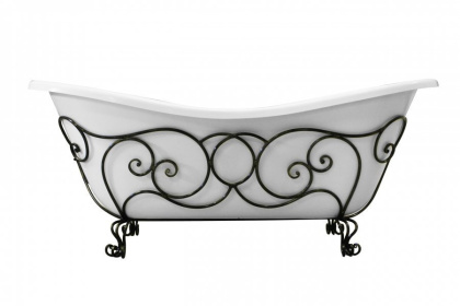 Кованая подставка для ванны "Бостон" (патина) Кованая подставка для ванны "Бостон" (патина)