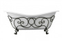 Кованая подставка для ванны "Бостон" (патина) Кованая подставка для ванны "Бостон" (патина)