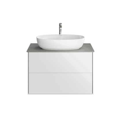 Тумба PLAZA Modern подвесная 80 белый 2 ящика PLB.MN.80.2\WHT