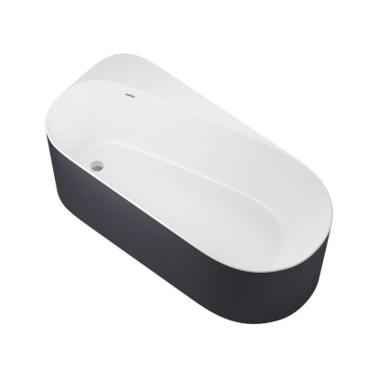 Акриловая ванна Allen Brau Priority 170x80 2.31001.21/AM белый матовый (панель антрацит), шт