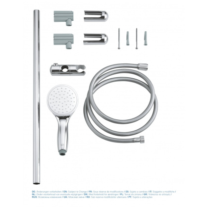 Душевой гарнитур Grohe Tempesta New 100 27853001 хром