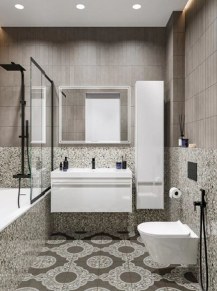 Керамогранит  SG653522R Бричиола серый (60см*60см*9мм) (5шт/1,8м2) лаппатированный обрезной, м2