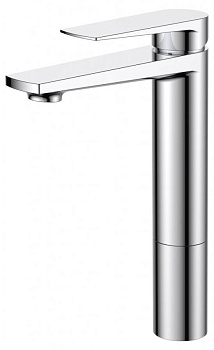 CARIN Смеситель для накладных раковин, без донного клапана, хром CAR-LMC-CRM