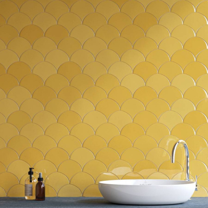 Плитка Escamas Dynamic Mostaza 15,5х17 Плитка Escamas Dynamic Mostaza 15,5х17