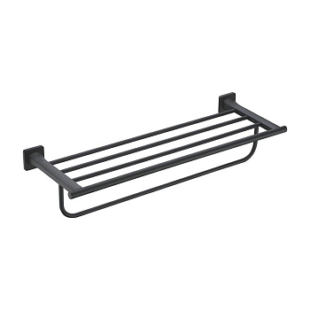 Полотенцедержатель с полкой, RG1508H Rose, Черный