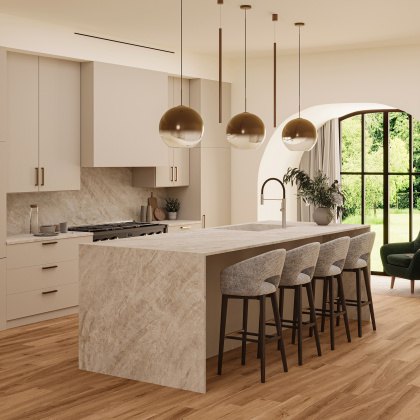 Керамогранит TAJ MAHAL BEIGE 1600х3200х12мм MATT