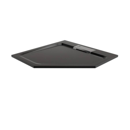 Душевой поддон  90*90*3 RGW STA-61 Черный/Трапеция  