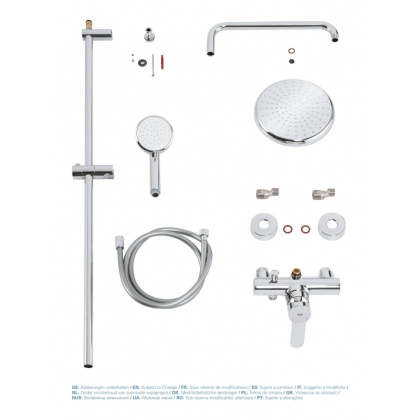 Душевая система Grohe Tempesta Cosmopolitan 210 26224001 хром Душевая система Grohe Tempesta Cosmopolitan 210 26224001 хром