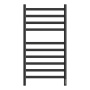 Полотенцесушитель электрический Point Селена PN16850B П10 500x1000, диммер справа, черный