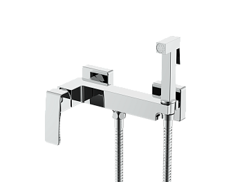 Смеситель Raglo настенный с гигиеническим душем R01.51 Смеситель Raglo настенный с гигиеническим душем R01.51