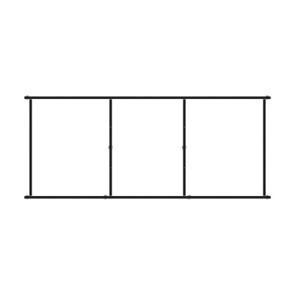 Каркас для ванны 190х80 см Creto K19080 черный Каркас для ванны 190х80 см Creto K19080 черный