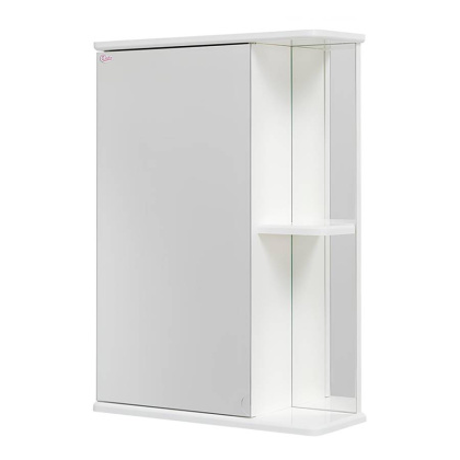 Шкаф-зеркало Onika Карина 45 белый, универсальный