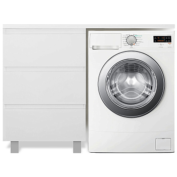 Тумба с раковиной Эстет Dallas Luxe 130 левая напольная 3 ящ, шт