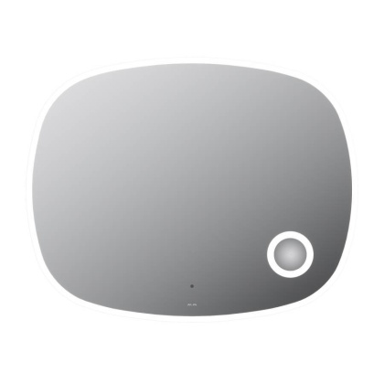 Зеркало настенное M8FMOX1003SA Func с контурной LED-подсветкой, ИК сенсором и косметическим зеркалом, 80х100х3,5 см