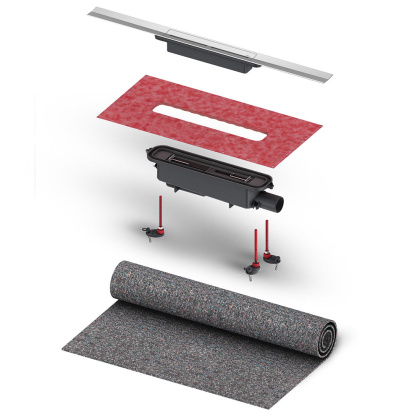 Профиль для душа TECEdrainprofile 160 см, сатин