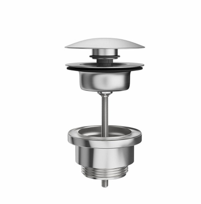 Донный клапан для раковины,  нержавеющая сталь, 24686KM.50.050