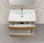 Раковина из литьевого мрамора BelBagno BB800/455-LV-MR-ALR