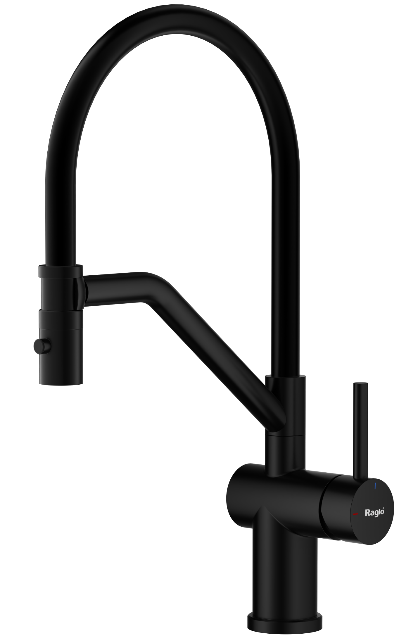 Смеситель Raglo для кухни со съемным гибким изливом, с магнитным фиксатором излива R86.41.06
