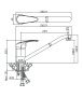 Смеситель д/кухни АVILA,  арт. 02400AV