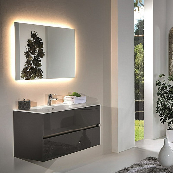 Тумба без раковины Vallessi 120*46cm АНТРАЦИТ глянец 2 полки 837-120-A glossy Boheme Тумба без раковины Vallessi 120*46cm АНТРАЦИТ глянец 2 полки 837-120-A glossy Boheme