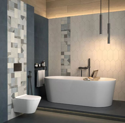 Подступенок Про Чементо синий тёмный матовый 60x10,7x0,9